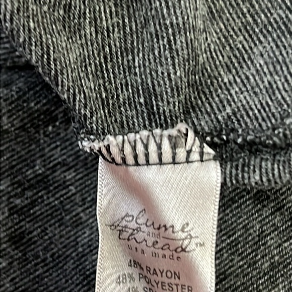 Plume & Thread 2 Piece Sleeveless Tunic / Coordinating Pullover Top Size Small - Picture 10 of 12